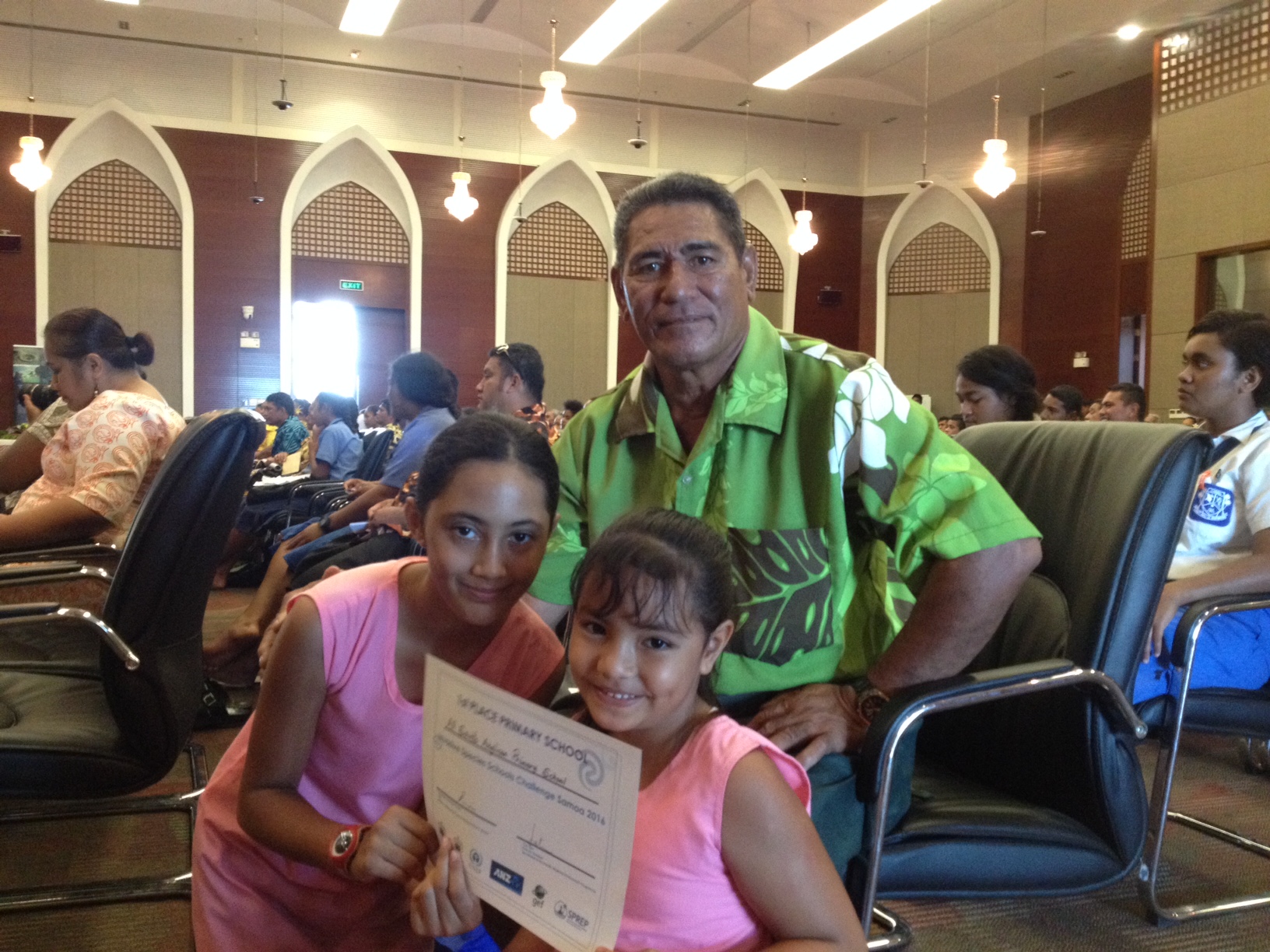 All Saints PS students and teacher