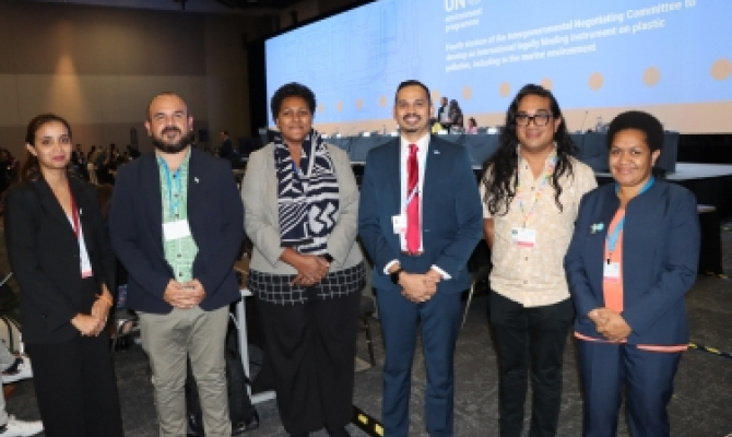 Fiji delegation  