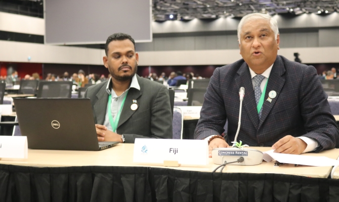 Ambassador Prasad speaks at COP15