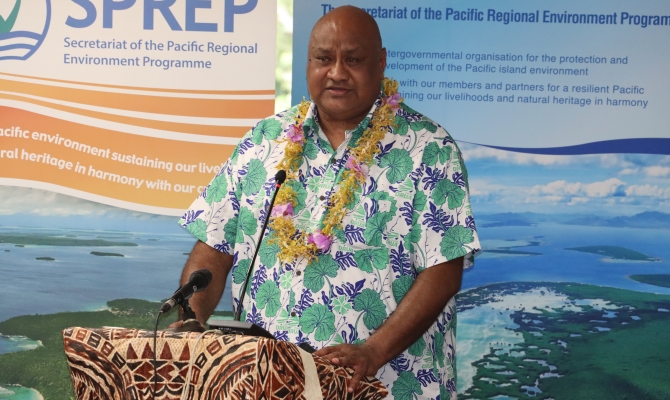 SPREP DG, Sefanaia Nawadra