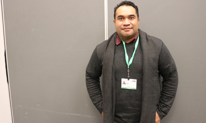 Hayden Talagi of Niue 