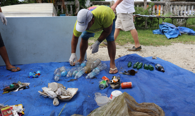 Data collection is critical in the fight against marine litter.
