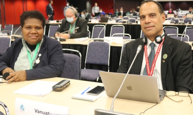 Vanuatu Minister Ralph Regenvanu 