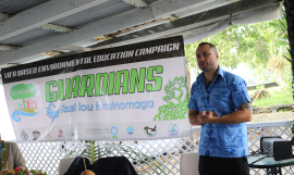 Schannel van Dijken Director of Conservation International Samoa