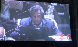 Mr Veari Kula, Papua New Guinea’s Conservation and Environment Protection Authority (CEPA) Infrastructure Utilities and Convention Branch Manager