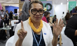 Hon. Mona Ainu'u.