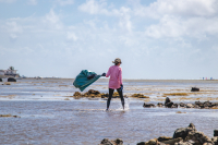 Pacific communities are moving to address the growing threat of marine litter. 