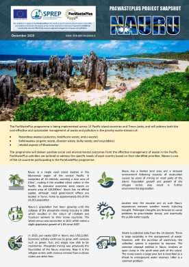 PacWastePlus country profile snapshot - Nauru