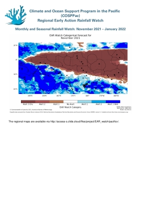 Earlr action rainfall watch