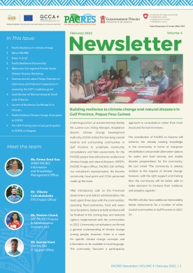 PACRES volume 4 Feb 2022