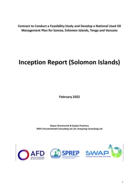 used oils Solomon Islands 