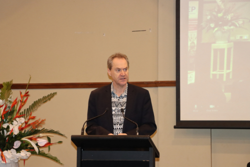 Australian High Commission Charge d'Affaires, Mr Paul Wilson.